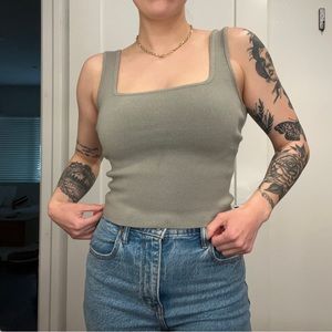 Abercrombie sweater tank